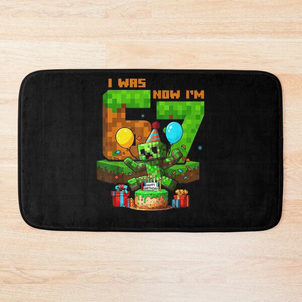 Item preview, I was 6 Now I'm 7 Unlocked Pixel Game Gift for Boys Kid designed and sold by Juansustait.