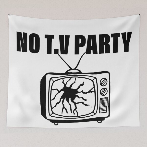 Item preview, No T.V - Punk Television Design  designed and sold by Ignorante.
