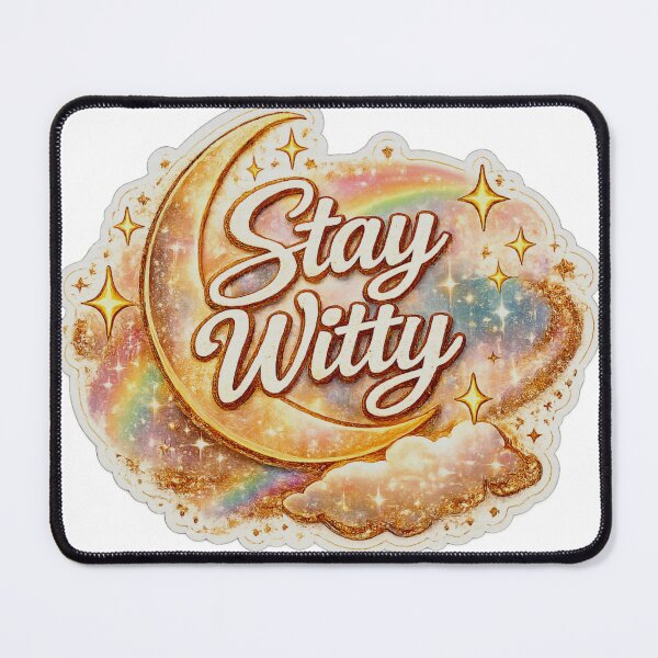 Item preview, Stay Witty – Inspiring and creative illustration designed and sold by WittyMaven.