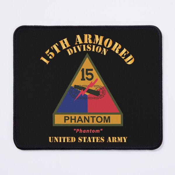 Item preview, Army - SSI - 15th Armored Division w Name Tape - Phantom - US Army X 300 designed and sold by Military Insignia Products.