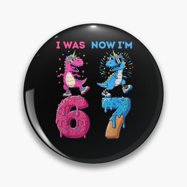 Item preview, I was 6 Now I'm 7 Birthday for Kids Boys and Girls designed and sold by Juansustait.
