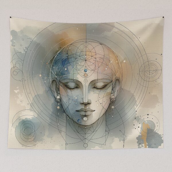 Item preview, Sacred Stillness: Geometry of the Soul designed and sold by Vivien la Muse.