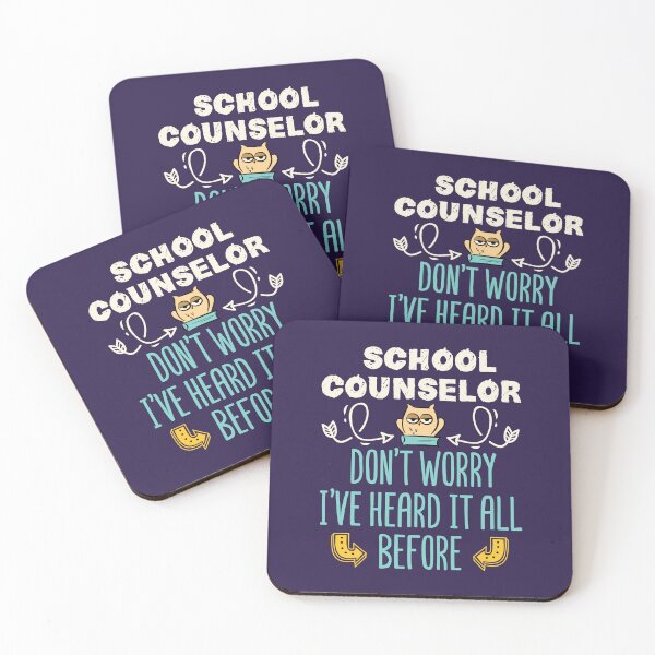 Item preview, Funny School Counselor Don't Worry I've Heard It All Before designed and sold by jaygo.