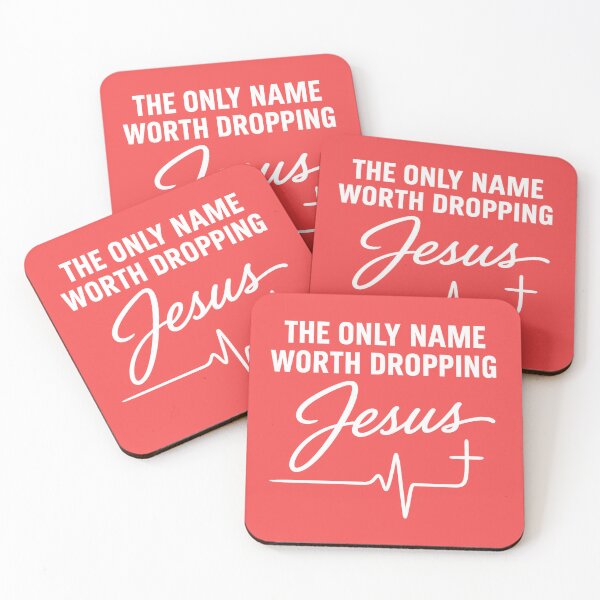 Item preview, The Only Name Worth Dropping designed and sold by Frank'sFaithProducts.