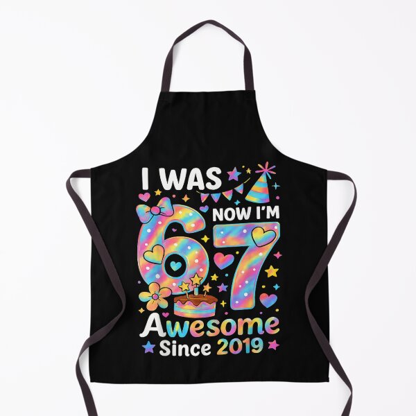 Item preview, I was 6 Now I’m 7 Tie Dye Birthday Awesome Since 2019 Kids designed and sold by Juansustait.