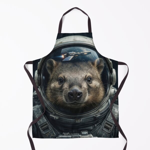 Item preview, Wombat Astronaut designed and sold by Tridentulus.