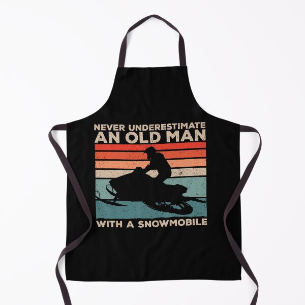Item preview, Never Underestimate Old Man With A Snowmobile - Snowmobile Lover Dad Father designed and sold by kalyaidriza.