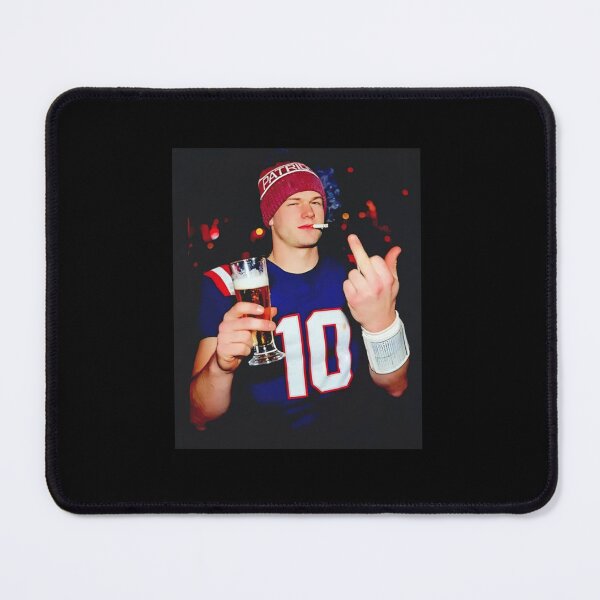 Item preview, Drake Maye Smoking middle finger designed and sold by SheriPeroni.