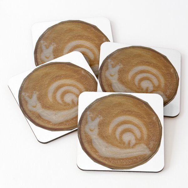 Artikelvorschau, Schnecken-Latte-Art entworfen und verkauft von aescerics-.