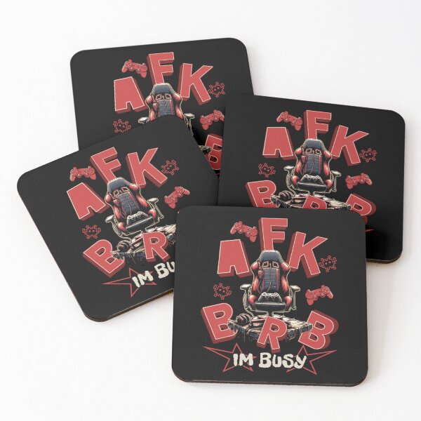 Item preview, AFK BRB IM BUSY - Funny Gamer Gaming Chair Design designed and sold by GenZFashion000.