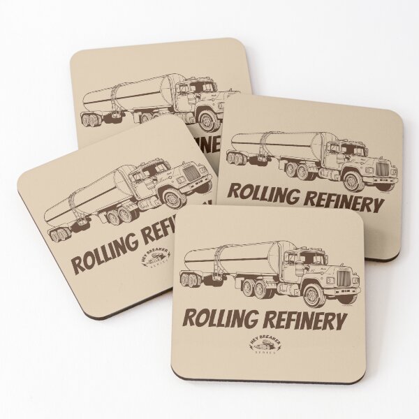 Item preview, Rolling Refinery – CB Slang Tanker Truck designed and sold by Automotive Art by Greg.