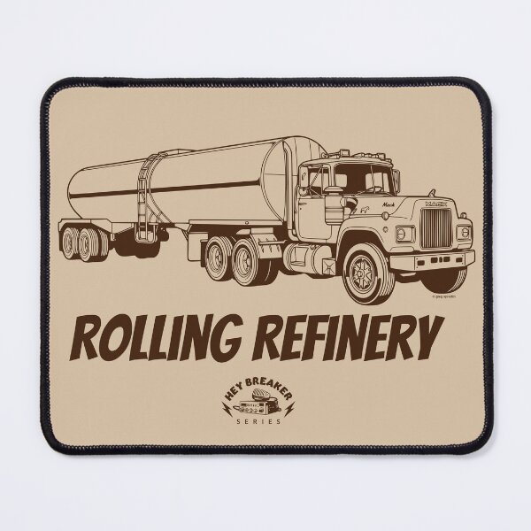 Item preview, Rolling Refinery – CB Slang Tanker Truck designed and sold by Automotive Art by Greg.