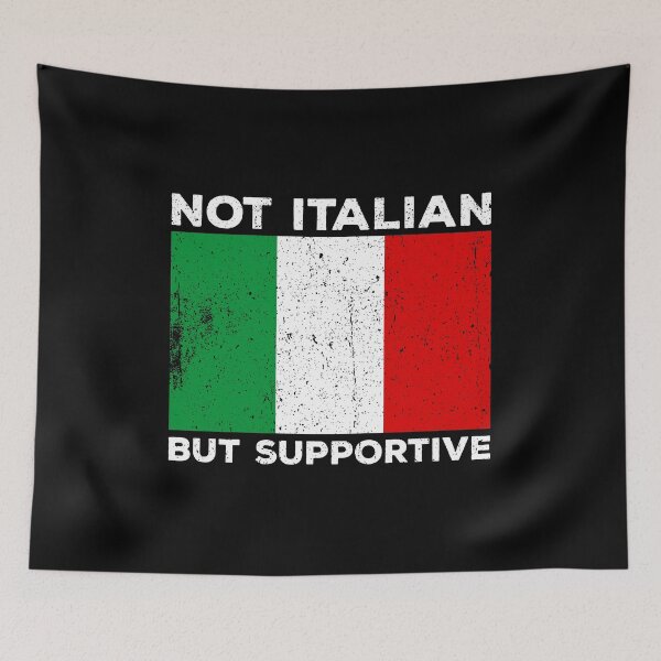 Item preview, Not Italian But Supportive designed and sold by kalyaidriza.