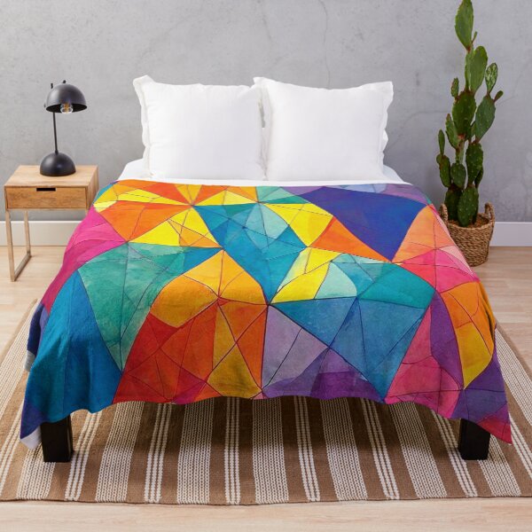 Item preview, Rainbow mix Rhombuses pattern! designed and sold by Giulivo Store Graphic.