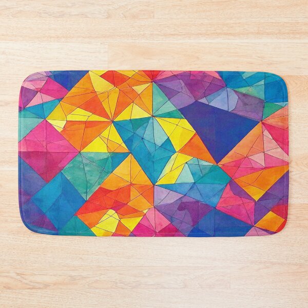 Item preview, Rainbow mix Rhombuses pattern! designed and sold by Giulivo Store Graphic.