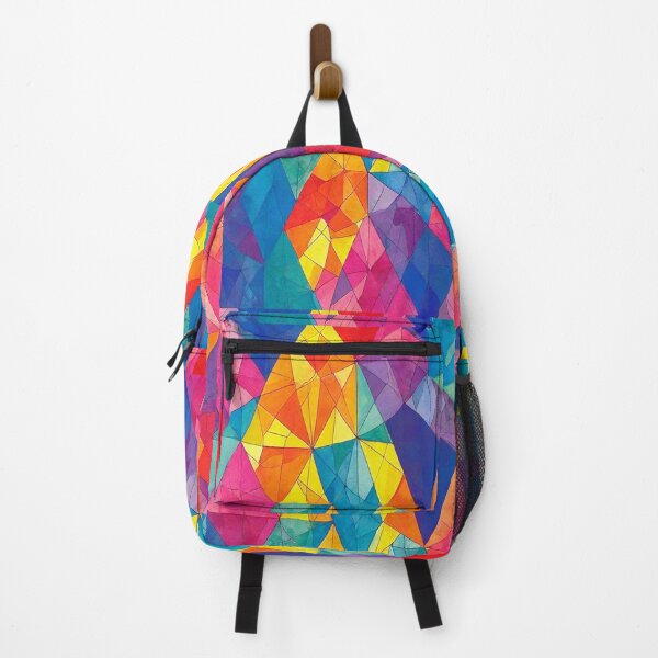 Item preview, Rainbow mix Rhombuses pattern! designed and sold by Giulivo Store Graphic.