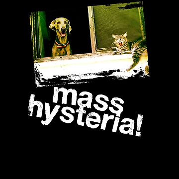 Artwork thumbnail, Dogs and cats living together. Mass hysteria! by brianftang