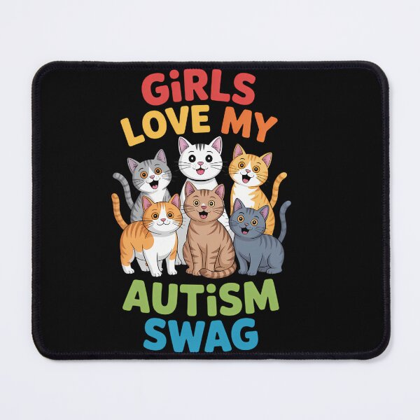 Item preview, Autism Funny Meme Cats Awareness designed and sold by scanbayclasa.