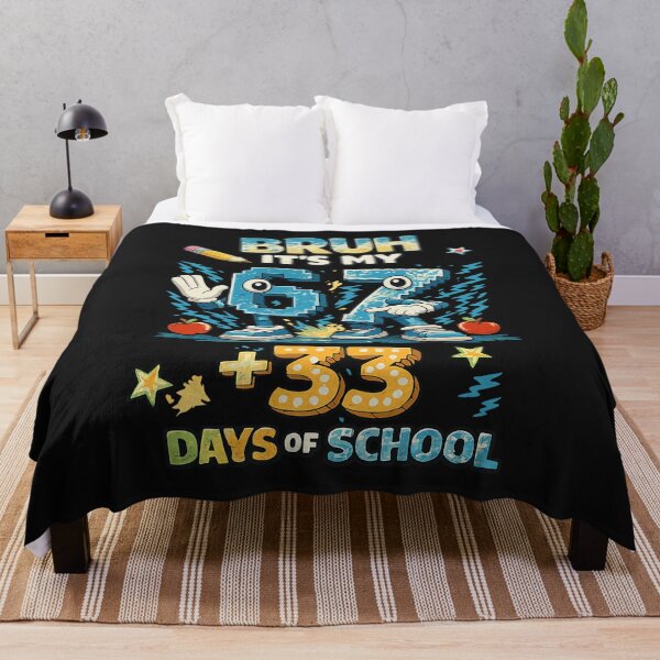 Item preview, Funny Kids 6 7 Bruh Its My 67 33 Days of School 100th Day  designed and sold by FrankIsabel.
