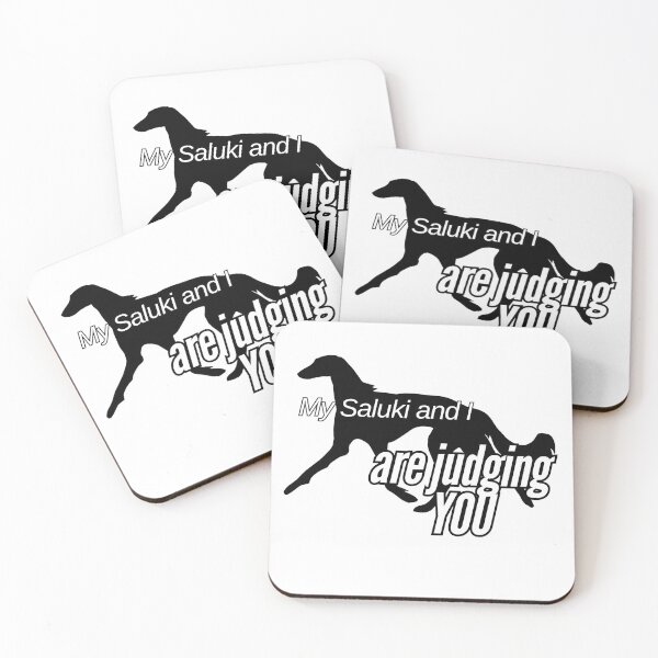 Item preview, My Saluki and I are judging YOU designed and sold by Adventuring Borders.