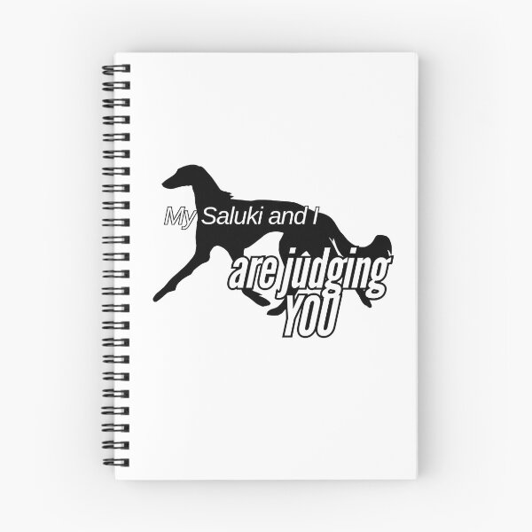 Item preview, My Saluki and I are judging YOU designed and sold by Adventuring Borders.