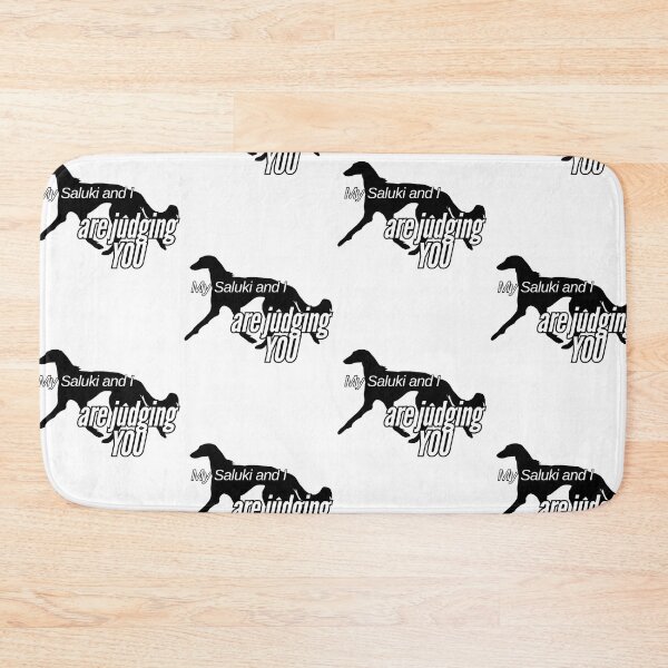 Item preview, My Saluki and I are judging YOU designed and sold by Adventuring Borders.