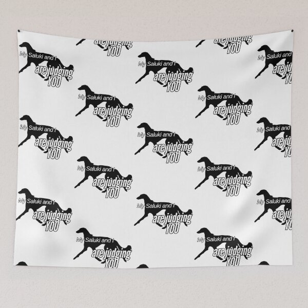 Item preview, My Saluki and I are judging YOU designed and sold by Adventuring Borders.