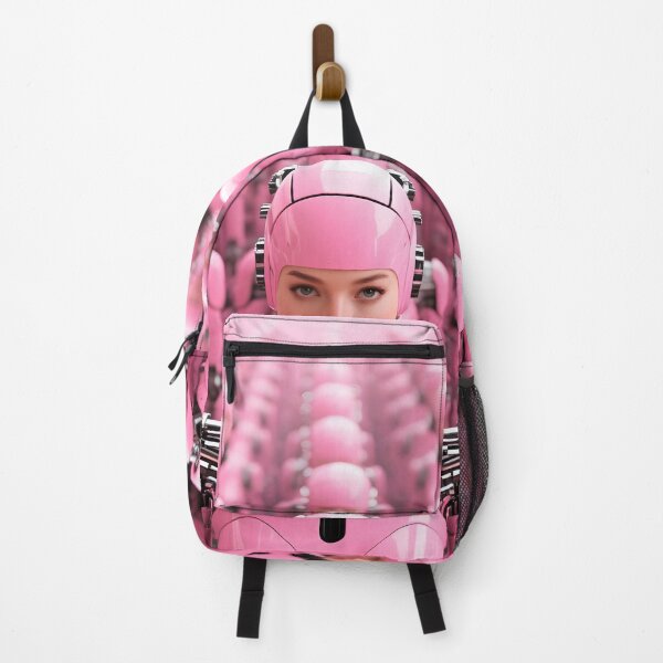 Item preview, cute pink robot robot soldier designed and sold by CreativeCorez.