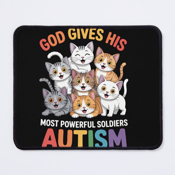Item preview, Autism Funny Meme Cats designed and sold by diogadisecve.