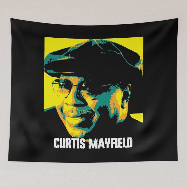 Item preview, Lee American Guitarist Singer And Songwriter Record Producer Curtis Mayfield designed and sold by DastaStore.