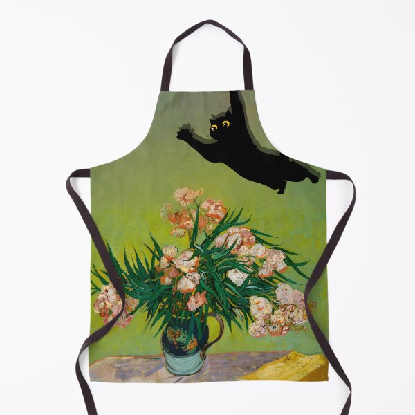 Item preview, Cute black cat with roses vase designed and sold by outdoorwayys.