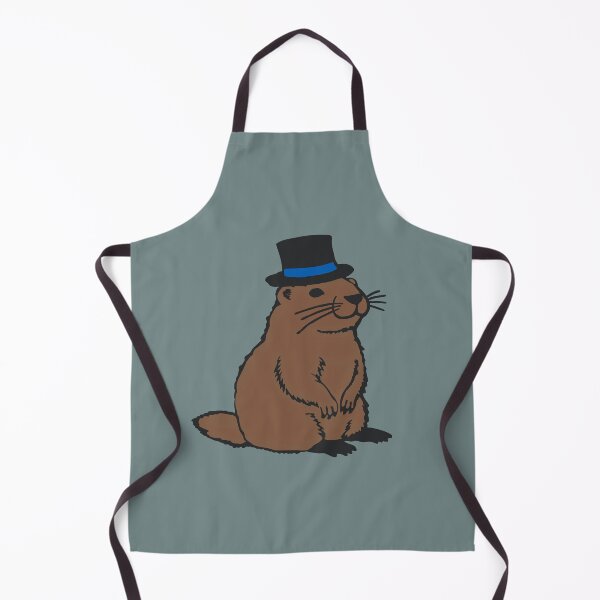Item preview, Dapper Groundhog in Top Hat – Groundhog Day Gentleman designed and sold by donwillisjrart.
