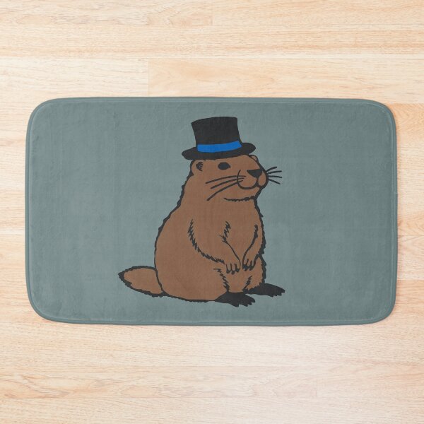 Item preview, Dapper Groundhog in Top Hat – Groundhog Day Gentleman designed and sold by donwillisjrart.