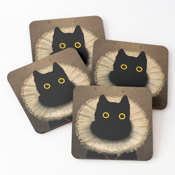 Item preview, Cute black cat designed and sold by outdoorwayys.
