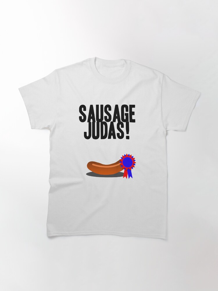 Thumbnail 3 of 7, Classic T-Shirt, Sausage Judas! designed and sold by brianftang.