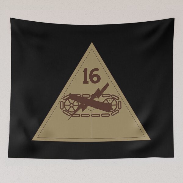Item preview, Army - SSI - 16th Armored Division - Subdued Desert X 300 designed and sold by Military Insignia Products.