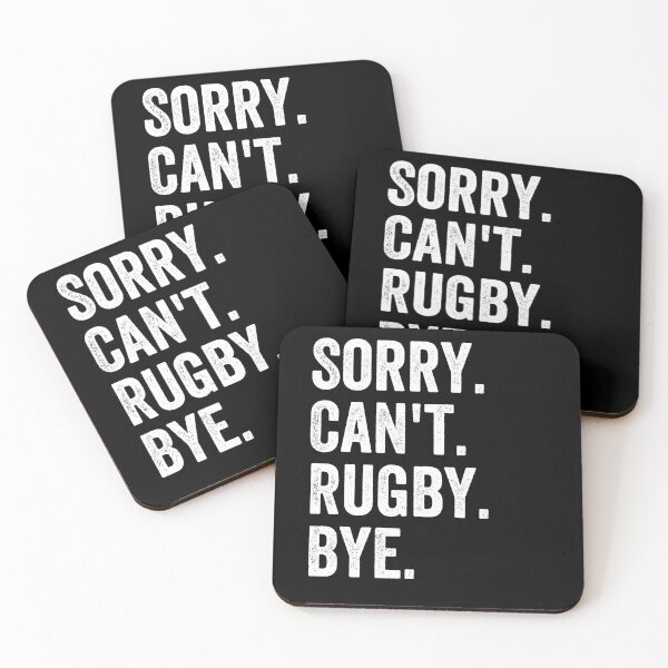 Item preview, Sorry Can't Rugby Bye - Rugby Player Gift designed and sold by karnikavoriz.