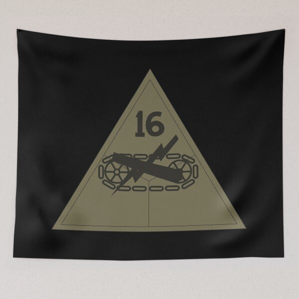 Item preview, Army - SSI - 16th Armored Division - Subdued X 300 designed and sold by Military Insignia Products.