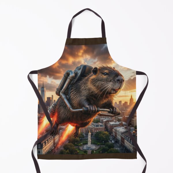 Item preview, Nutria vuela sobre Nueva Orleans designed and sold by Tridentulus.