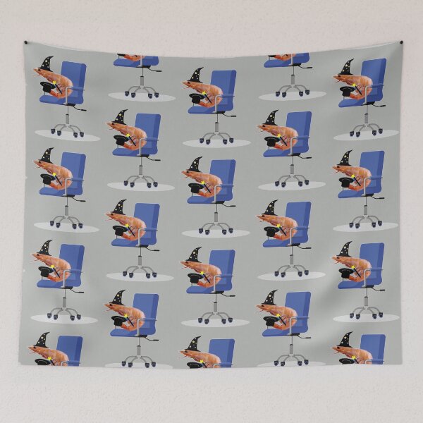Item preview, Magic Shrimp On Desk Chair  designed and sold by Shrimps 4 Life.