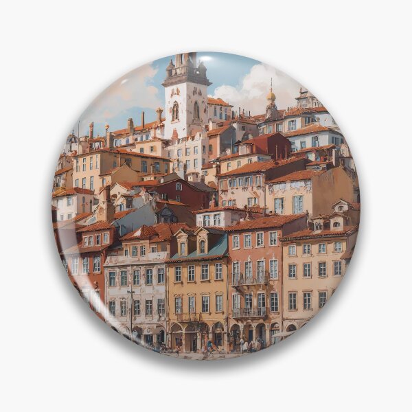 Item preview, Vibrant sunset in the Ribeira of Porto designed and sold by CharlieDmg.