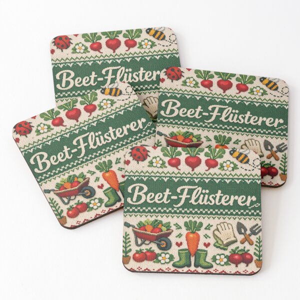 Item preview, Garden whisperer saying – Cozy nature knit design designed and sold by Mauswohn.