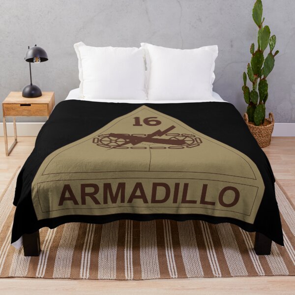 Item preview, Army - SSI - 16th Armored Division w Name Tape - Subdued Desert X 300 designed and sold by Military Insignia Products.