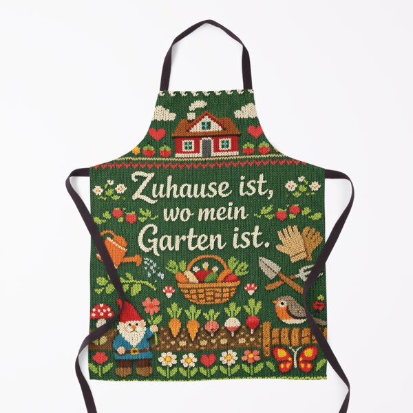 Item preview, Home is where my garden is – Knitting designed and sold by Mauswohn.