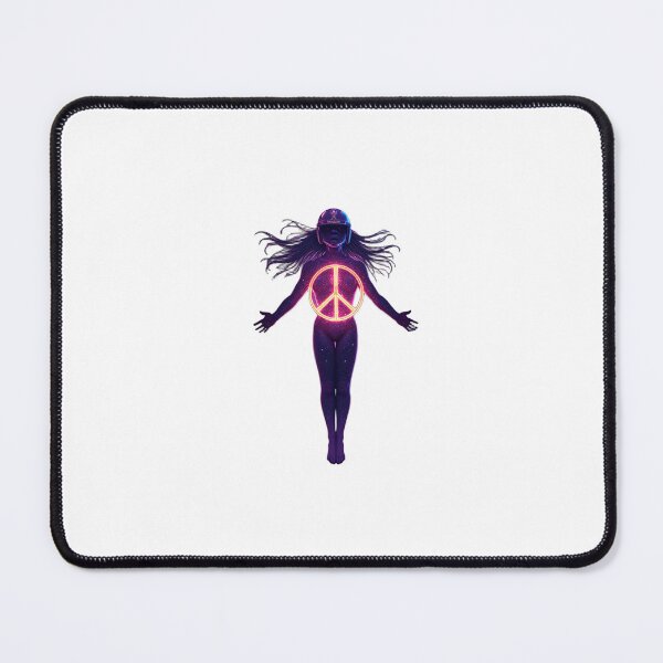 Item preview, Serene Woman Floats - Cosmic Nebula Dreamscape designed and sold by SpektroDesign.