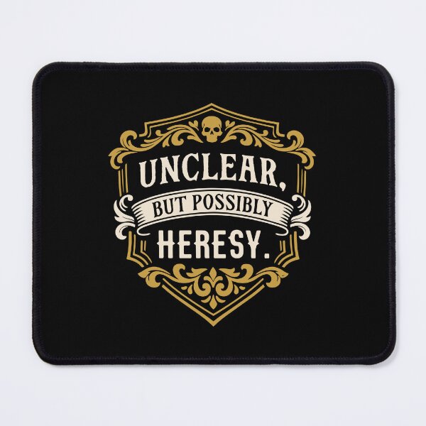 Item preview, Unclear But Possibly Heresy Funny Wargaming designed and sold by pixeptional.