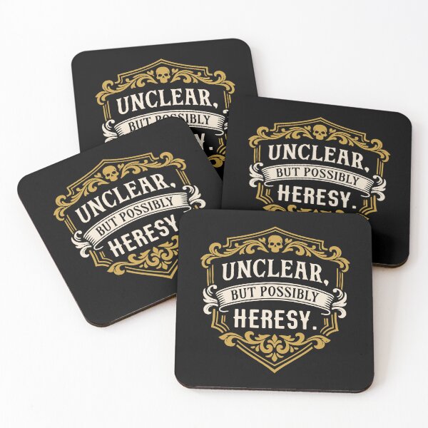 Item preview, Unclear But Possibly Heresy Funny Wargaming designed and sold by pixeptional.