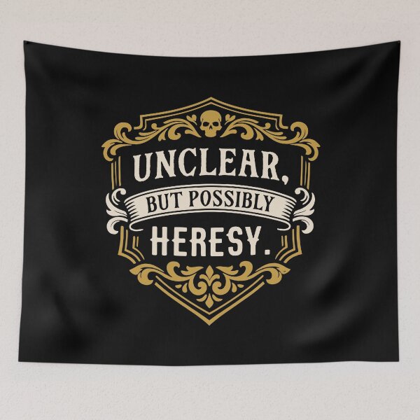 Item preview, Unclear But Possibly Heresy Funny Wargaming designed and sold by pixeptional.