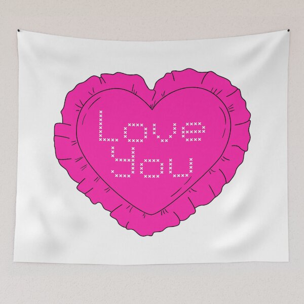 Item preview, Valentine's pillow  designed and sold by broadwaygirl142.