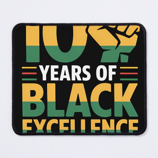 Item preview, 100 Years of Black Excellence Pan African Black History Design designed and sold by RoyesButler.